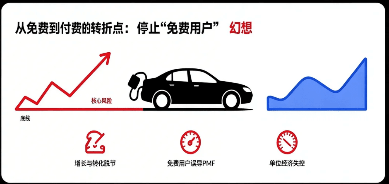从免费到付费的转折点:什么时候该停止“免费用户”幻想
