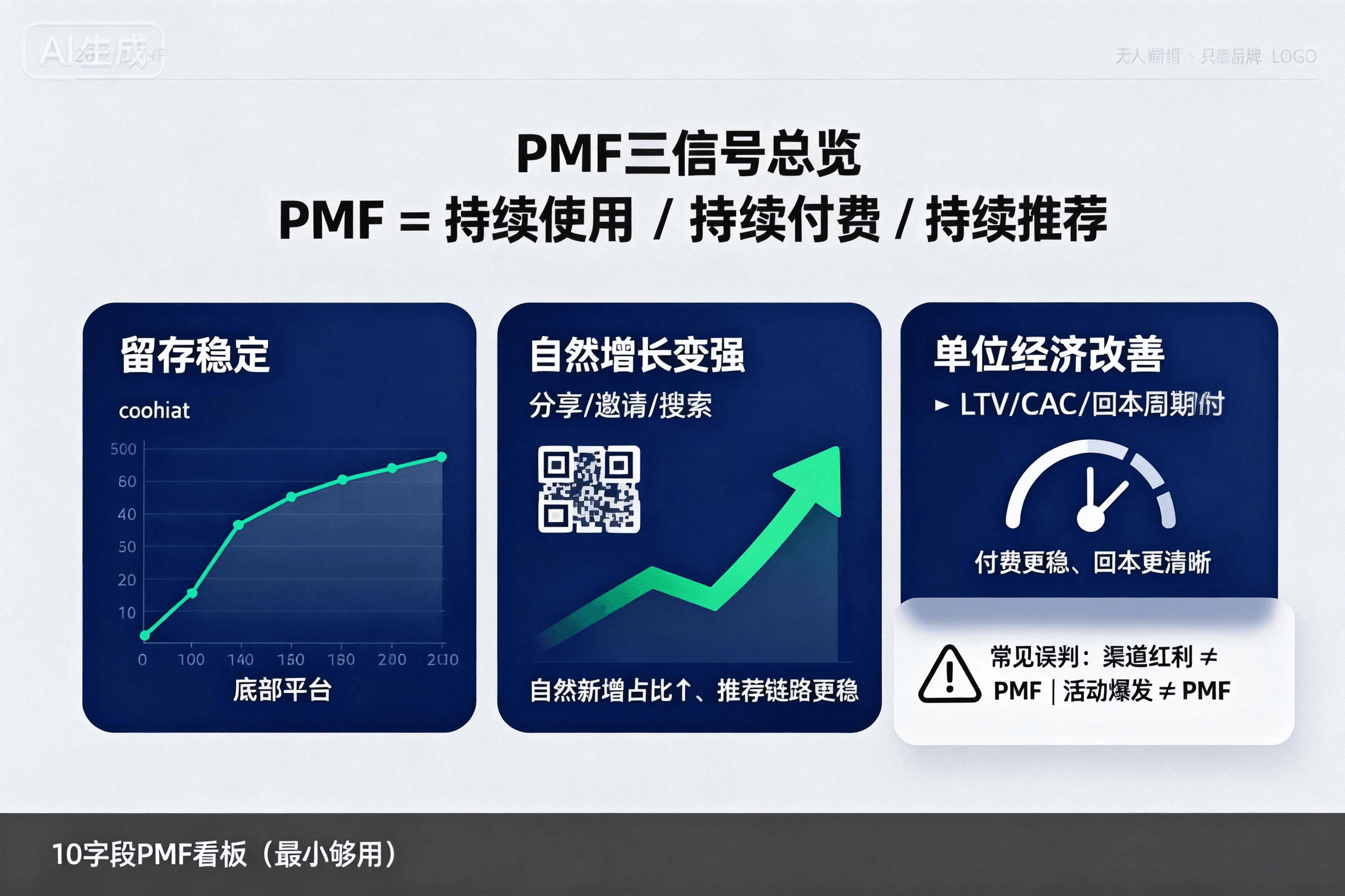 PMF 到底是什么:用 3 个“行为信号”替代抽象讨论