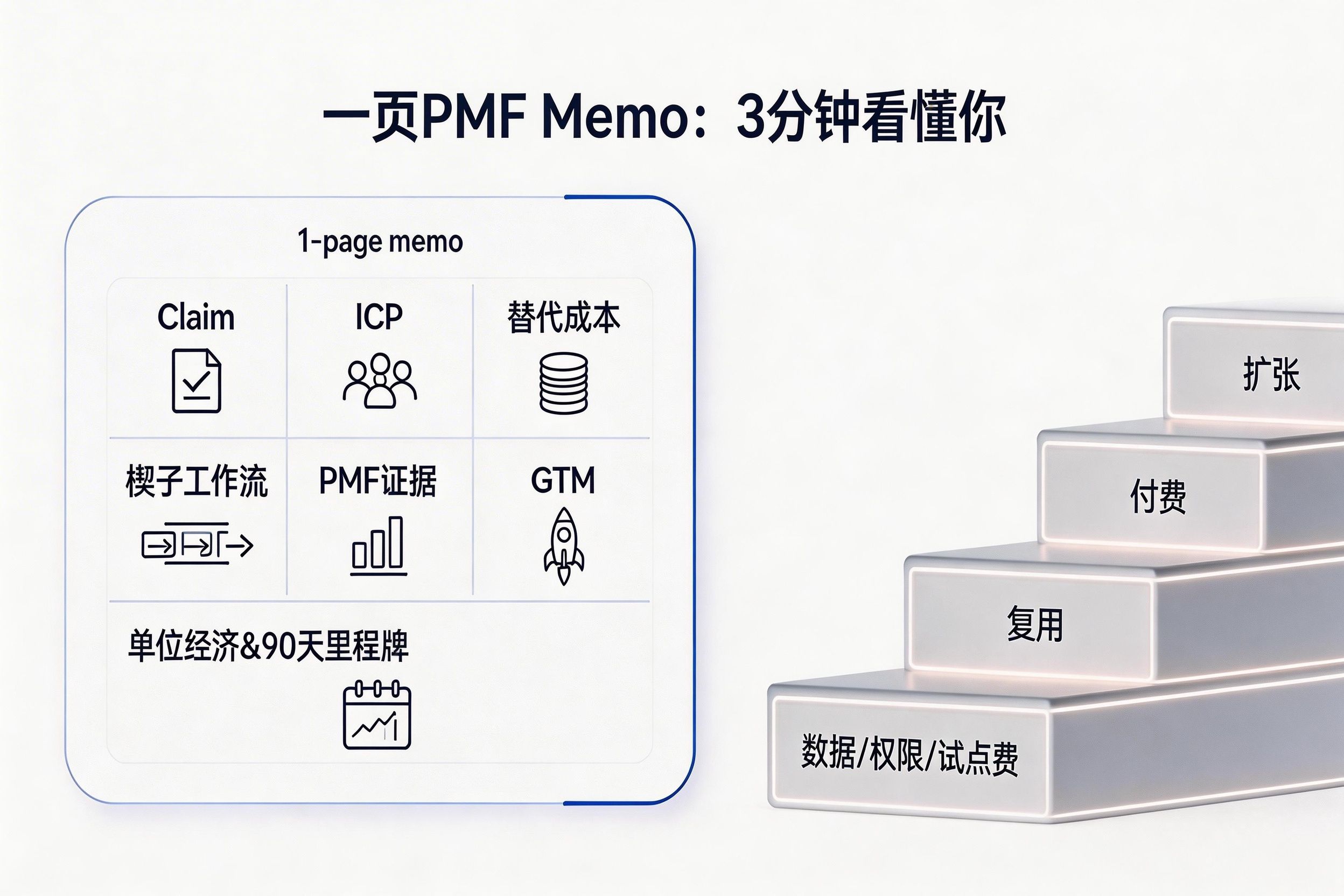 AI项目如何写一页PMF Memo:让投资人3分钟看懂你